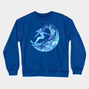 Surfer Girl Crewneck Sweatshirt